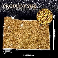 Vista 2 de Calcomanías de diamantes de imitación brillantes, diamantes de imitación para manualidades, calcomanías autoadhesivas para automóvil, decoración