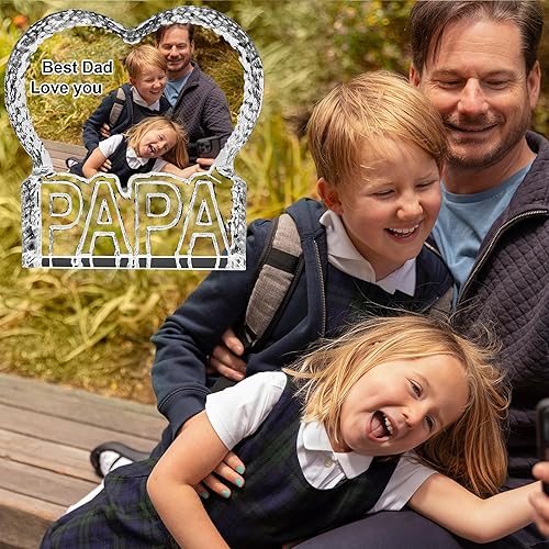 Miniatura 6 de Marco de fotos personalizado, regalos de Navidad para mujeres y hombres, regalos de Navidad para mamá, papá, esposo, esposa de hijo, hija, marco de