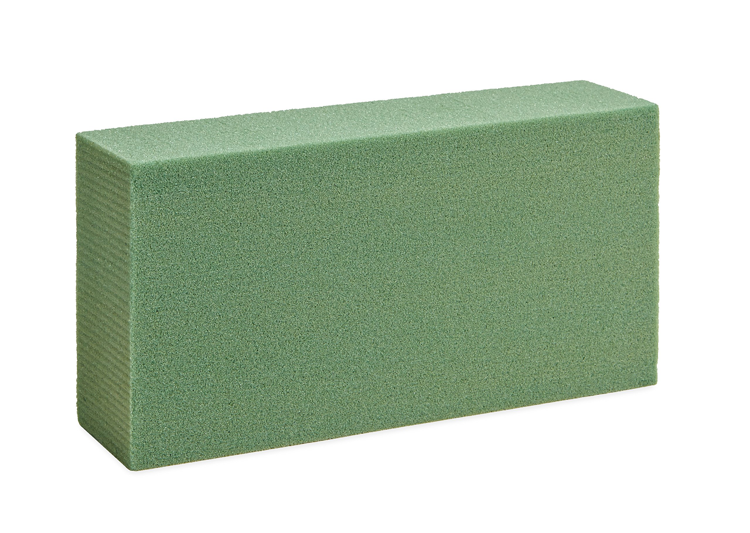 FloraCraft Floral Dry Foam Block 1.8 Inch x 3.8 Inch x 7.8 Inch Green