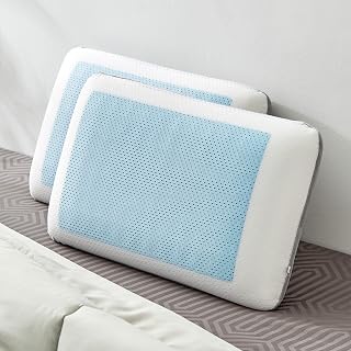 Home Centre Slumber Gel Infused Memory Foam Set of 2 Pillows - 50x30cm Price In India