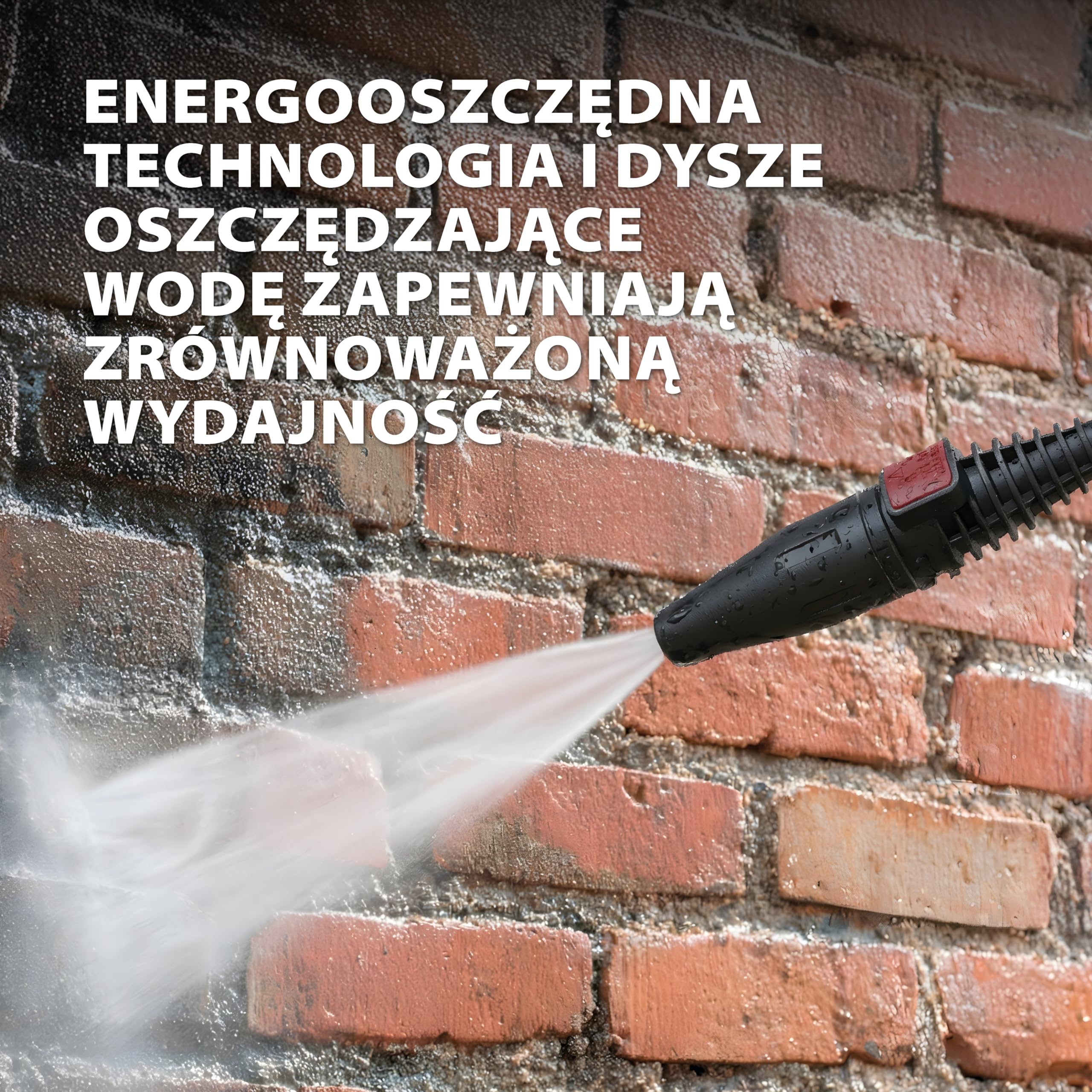 WAGNER AQUASTORM COMPACT - Kompaktowa myjka ciśnieniowa do łatwego czyszczenia: Mobilna, łatwa w obsłudze i gotowa do spontanicznych zadań czyszczących