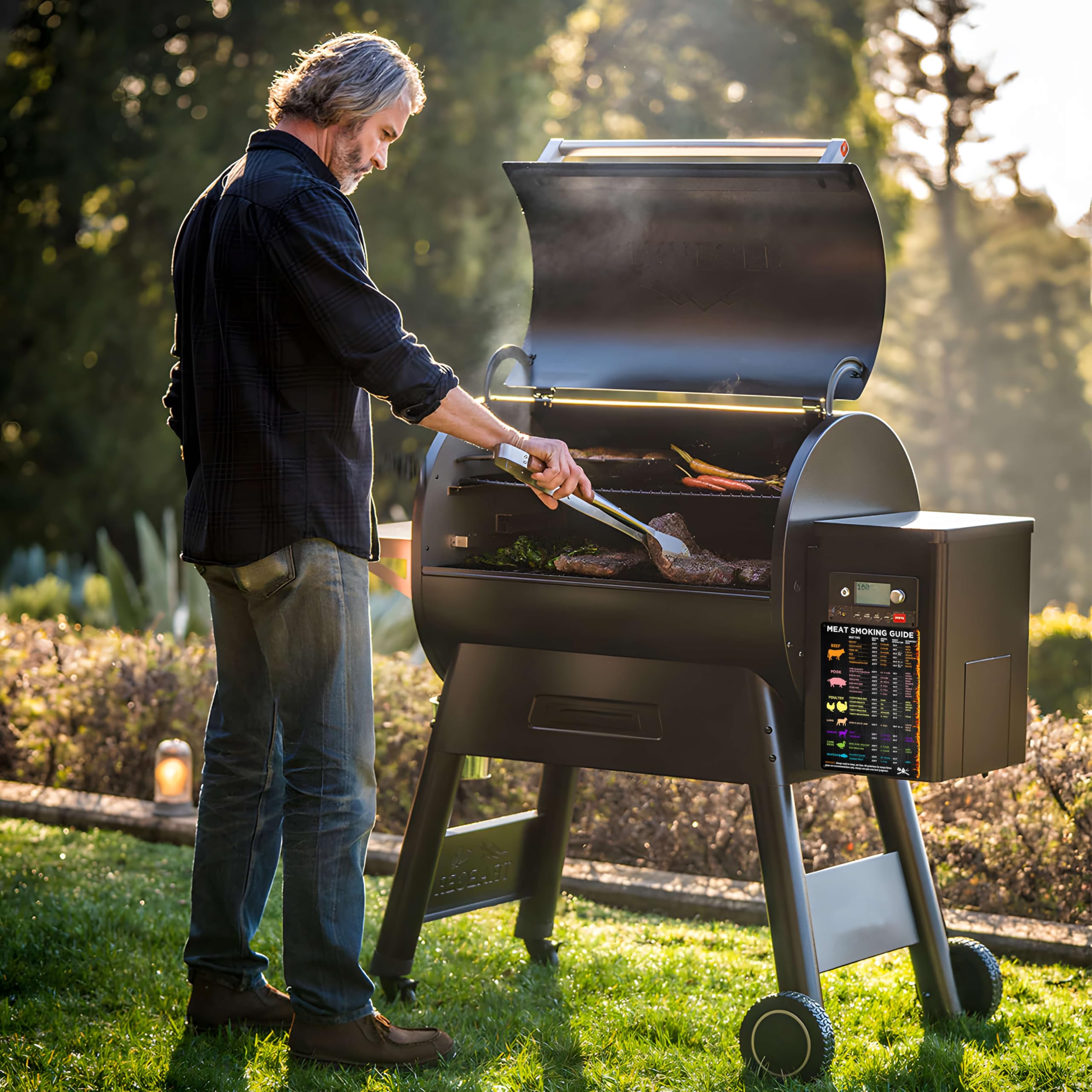 バーベキュー・調理用品 smott DURALUMIN SMOKER Amazon.com: Wallors BBQ Smoker & Meat Smoking Accessories with