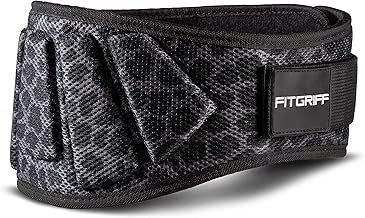 Fitgriff® Cintura Palestra V1 per Uomo & Donna - Cinture da Sollevamento Pesi, Squat, Bodybuilding, Stacco - Weightlifting Belt