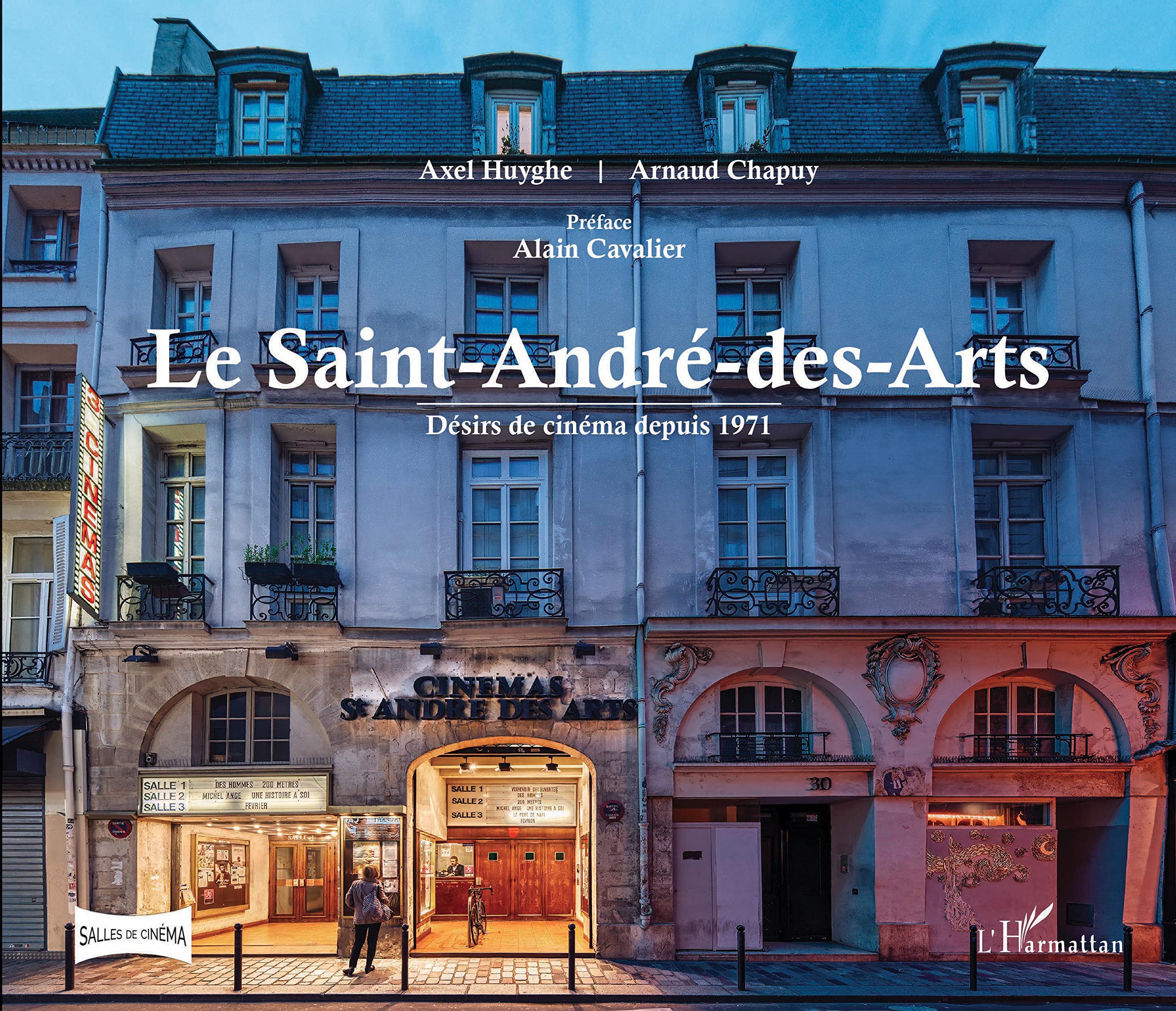 Le Saint-André-des-Arts : sublimez votre salon avec ce beau livre sur les salles de cinéma