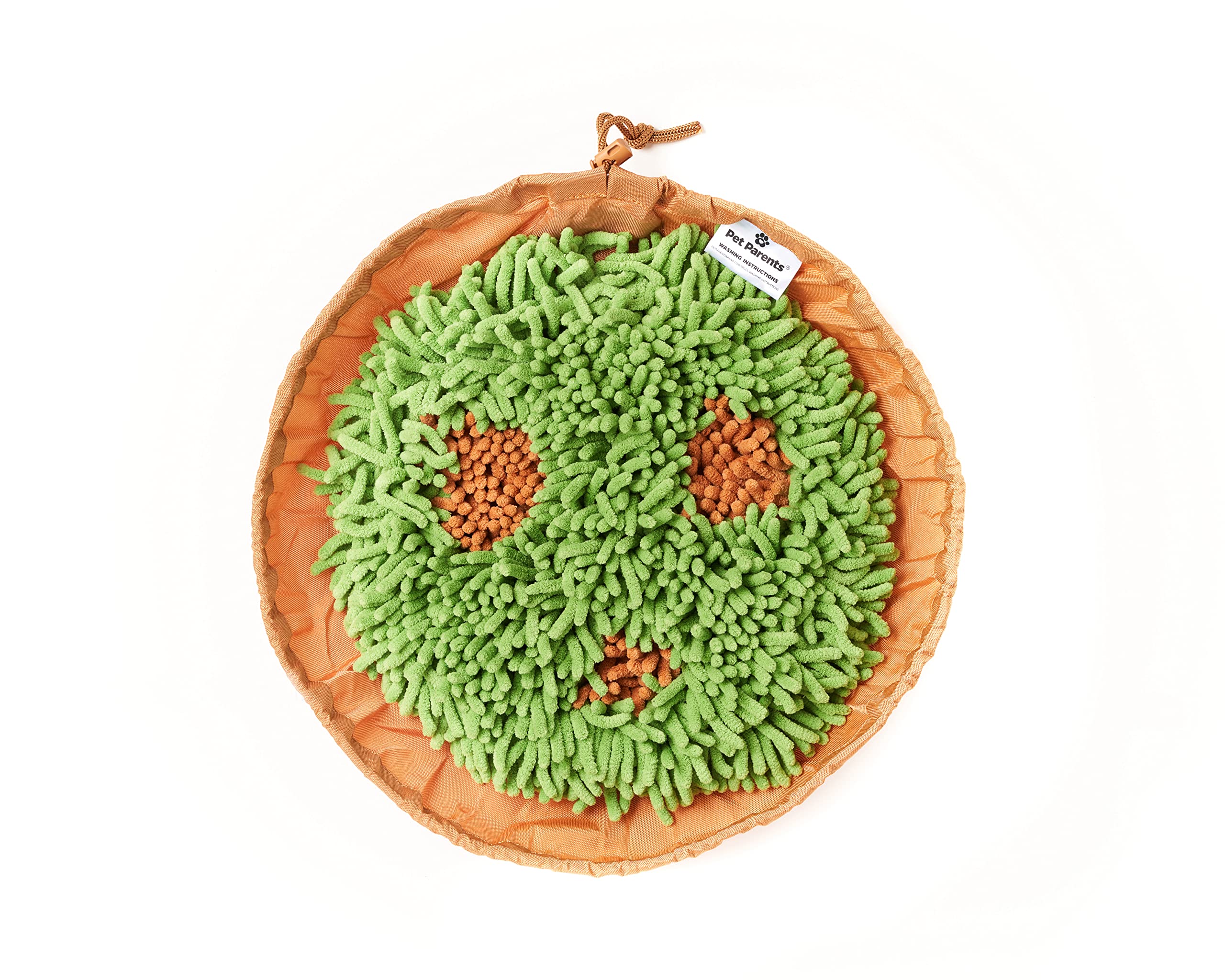 Pet Parents Forager Slow Feeder Bowls with SoftSnout & Non-Slip Backing, Dog Puzzle Toys & Snuffle Mat (Meadow Natural)