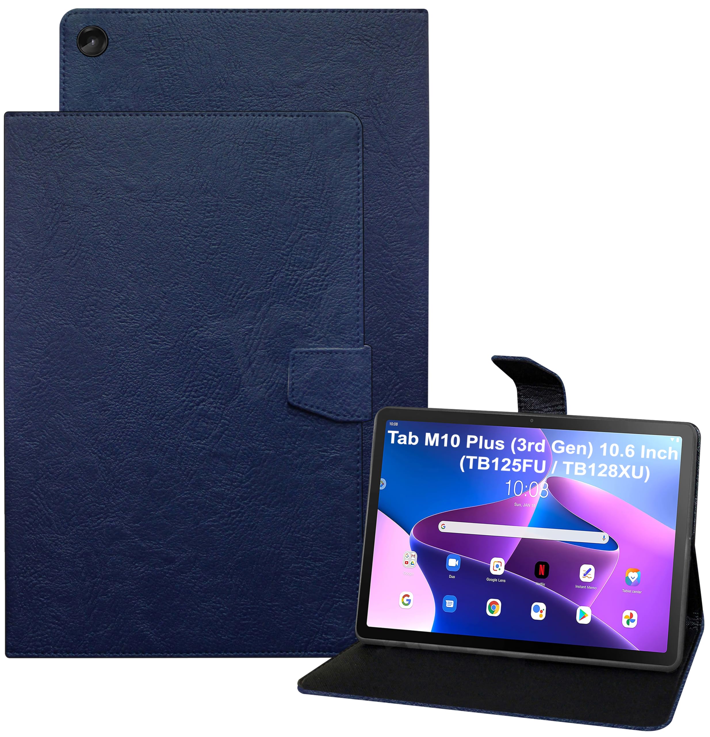 See full amazon price history chart for TGK Plain Design Leather Flip Stand Case Cover for Lenovo Tab M10 Plus 3rd Gen 10.6 Inch TB125FU TB128XU with Precise Cutouts (Blue) TGK Plain Design Leather Flip Stand Case Cover for Lenovo Tab M10 Plus 3rd Gen 10.6 Inch TB125FU TB128XU with Precise Cutouts (Blue) (B0BJB9R3DM) Amazon Price History, Amazon Price Tracker