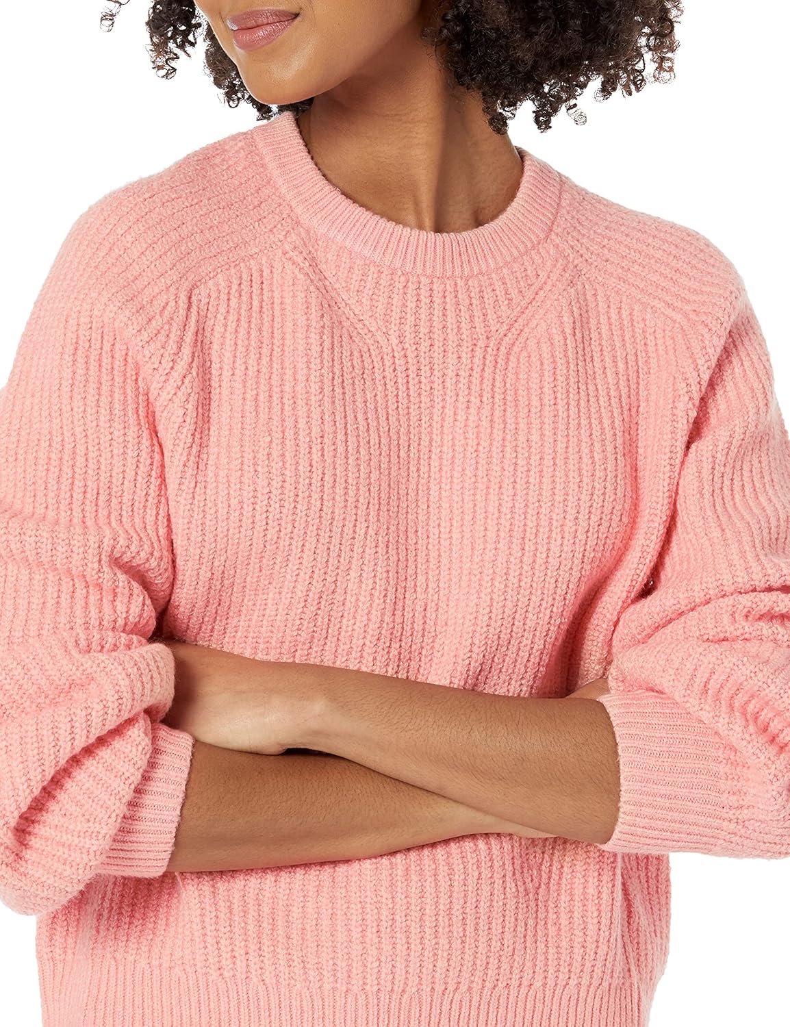Amazon Essentials Ribbed Long Sleeve Sweaters for Women, Crewneck - Image 3