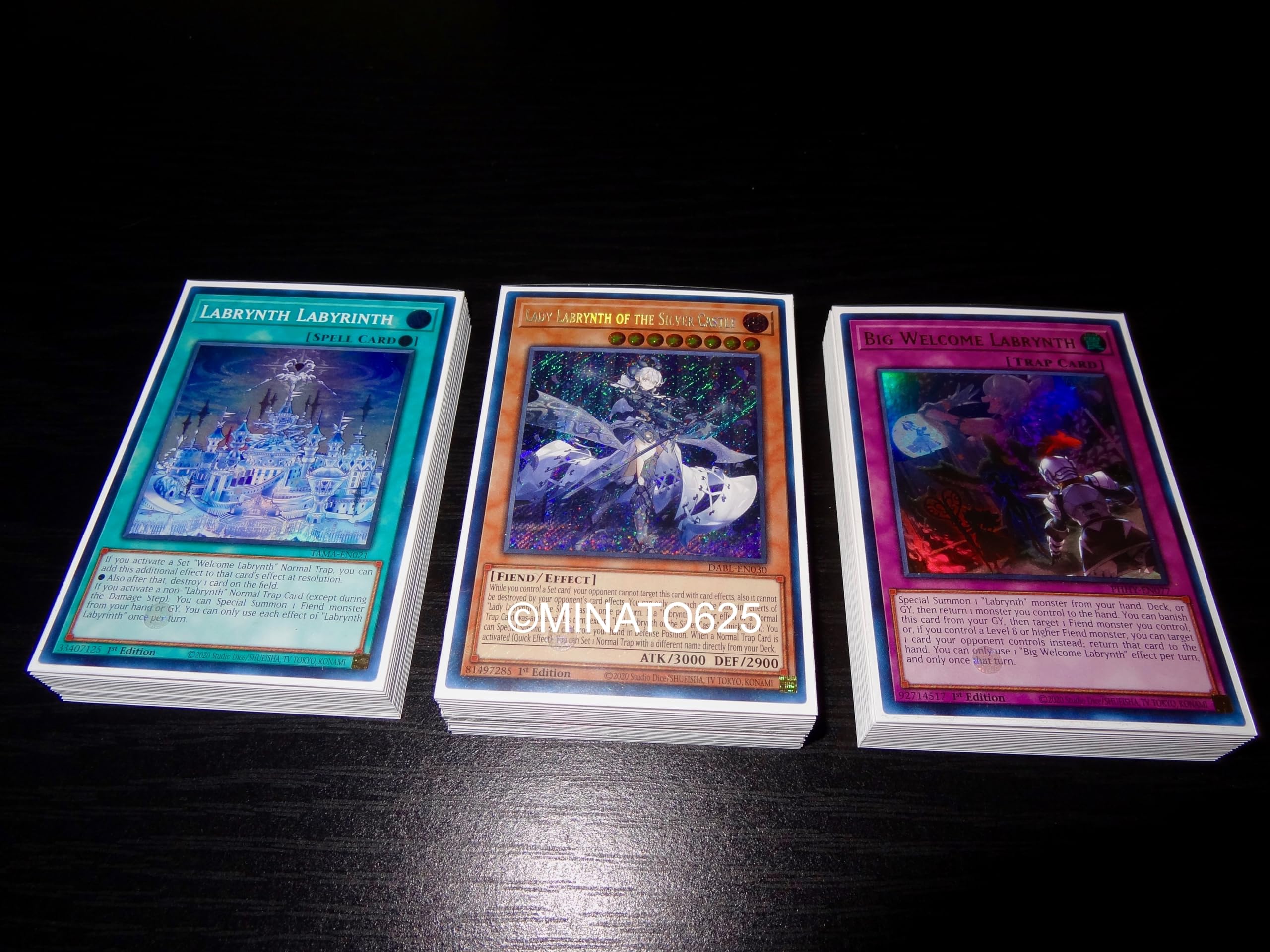 Yu-Gi-Oh! Complete Labrynth Deck Ultra Pro Sleeves & Deck Box Tournament  Ready Welcome Labyrinth Deck : Amazon.co.uk: Toys & Games