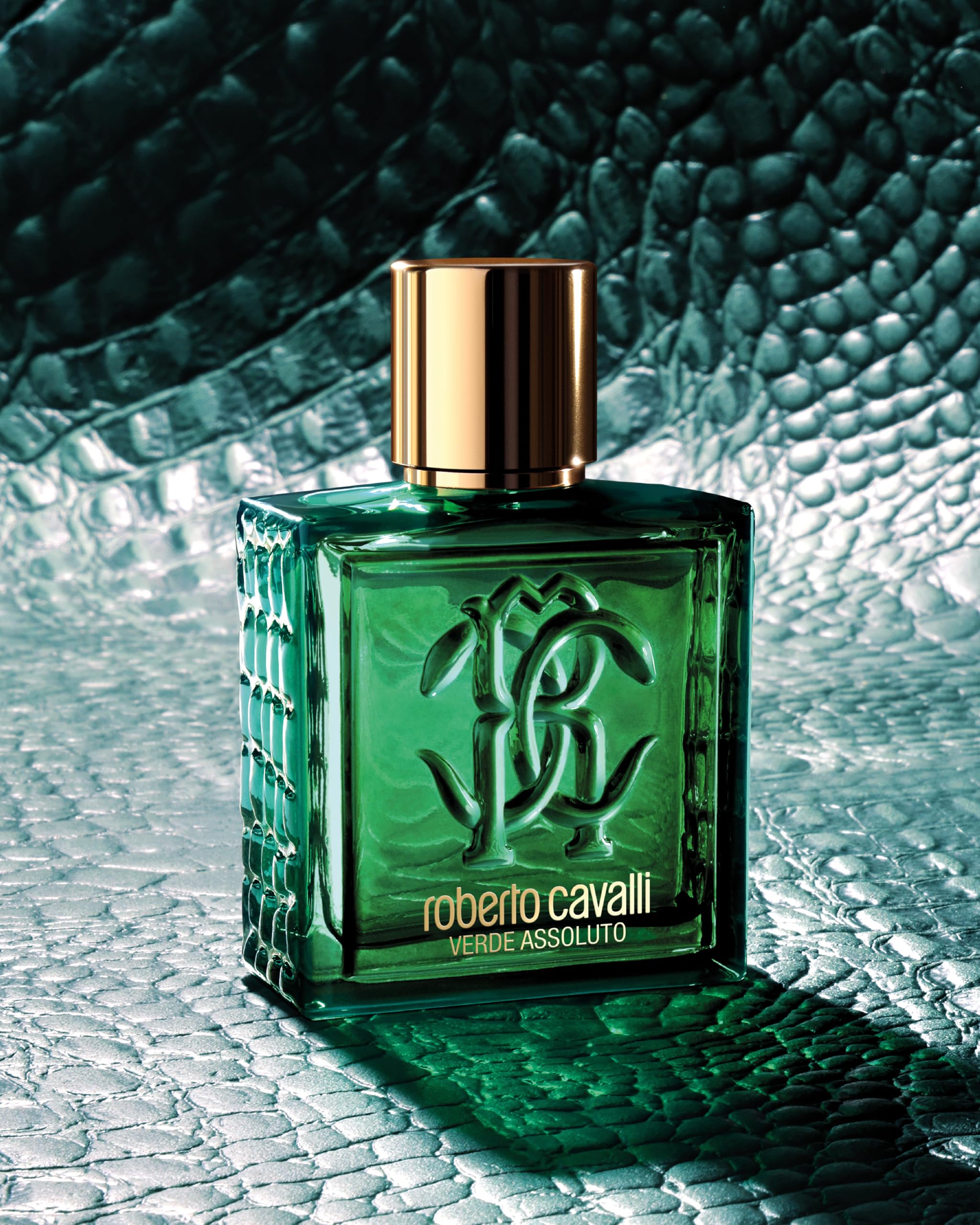 ROBERTO CAVALLI Uomo Verde Assoluto, EDP, Drzewne Perfumy, 100 ml