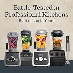 Vitamix Propel Series 750 Blender with Four Blending Programs, Automatic Cleaning Program, Professional Grade Blender for Smoothies, Soups and More, Stainless Steel Blades, 2.0L Container, Black