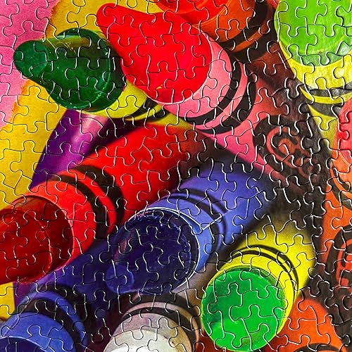 Miniatura 4 de Springbok Crayola Twist - Rompecabezas de 500 piezas para adultos, fabricado en Estados Unidos