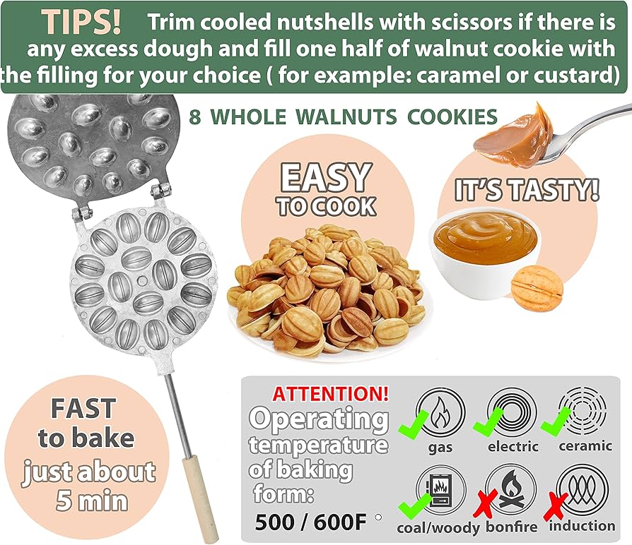 Easy Nut Horn Cookie Recipe 2024 AtOnce