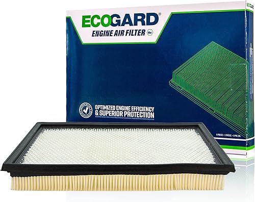 ECOGARD XA4727 filtro de aire premium para Jeep Grand Cherokee/Nissan Frontier, Titan, Pathfinder, Xterra, Armada/Infiniti QX56/Nissan NV2500,