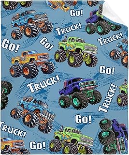 Truck Blanket Lightweight Flannel Throw Blanket Gifts for Girls in All Season Blanket for Bed/Couch/Sofa 40