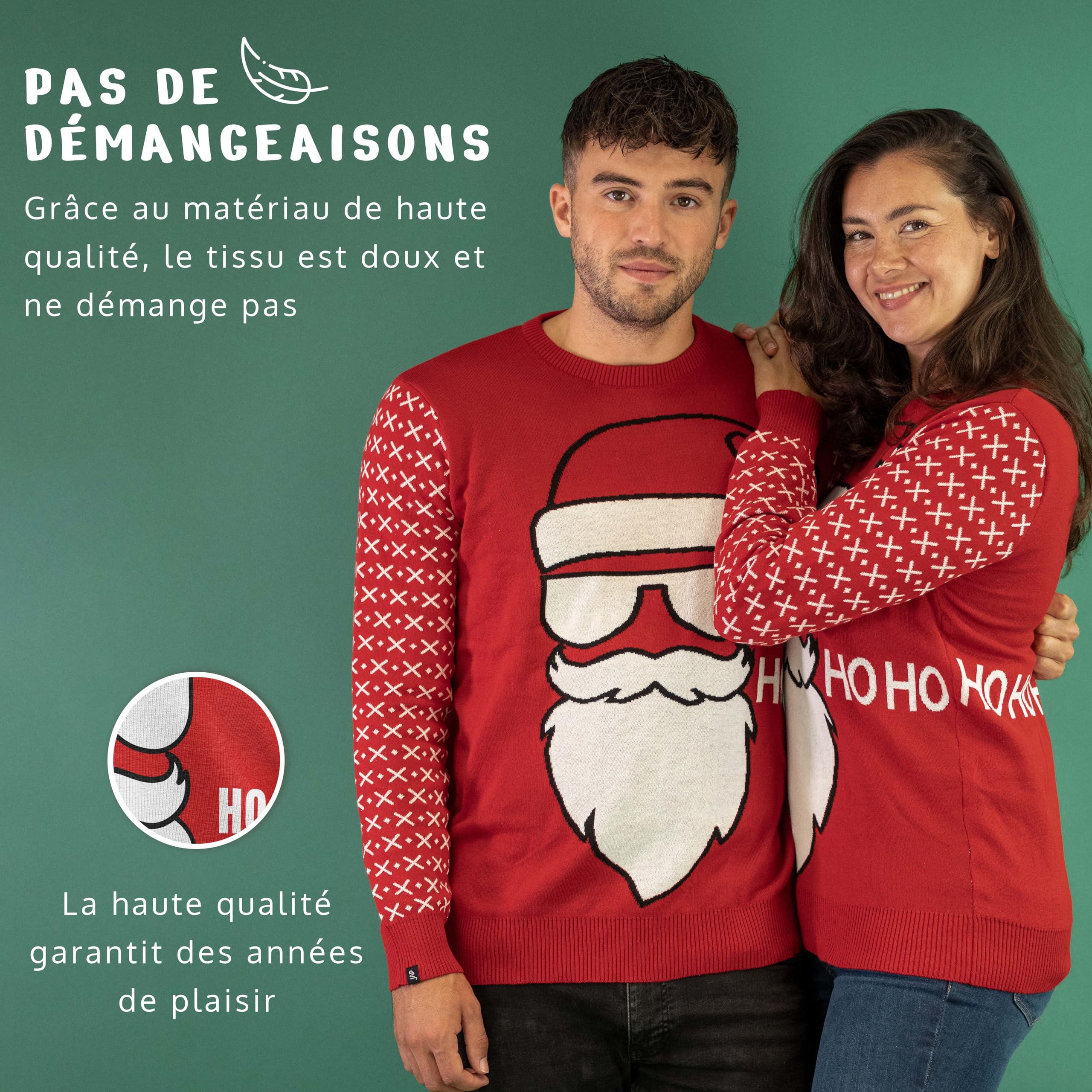 JAP Christmas - Pull de Noel - Pull Noel pour Femme et Homme - Pull Moche de Noel - Funny