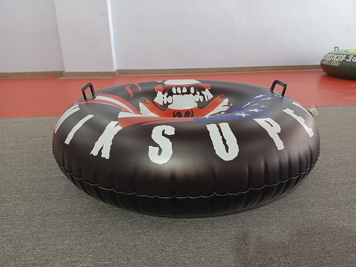 LiveGo Snow Tube 47 Inch Ski Tube, Handle Design Sledding