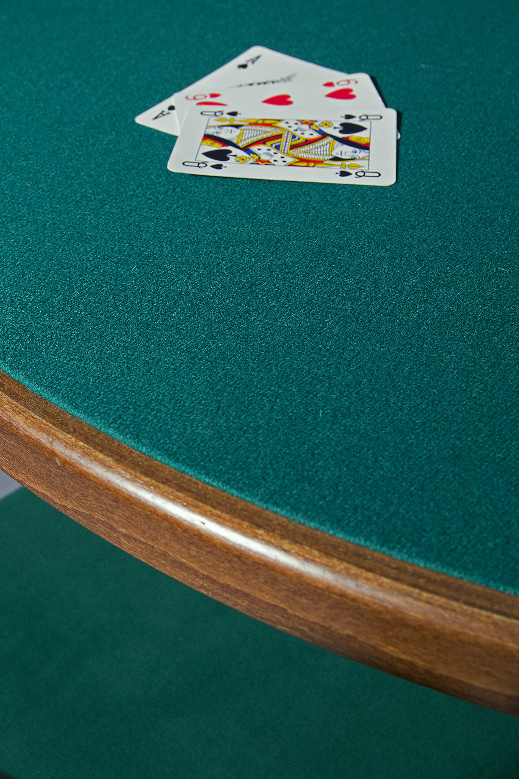 Karn, Moon Spieltisch, zusammenklappbar, Walnuss lackiert.