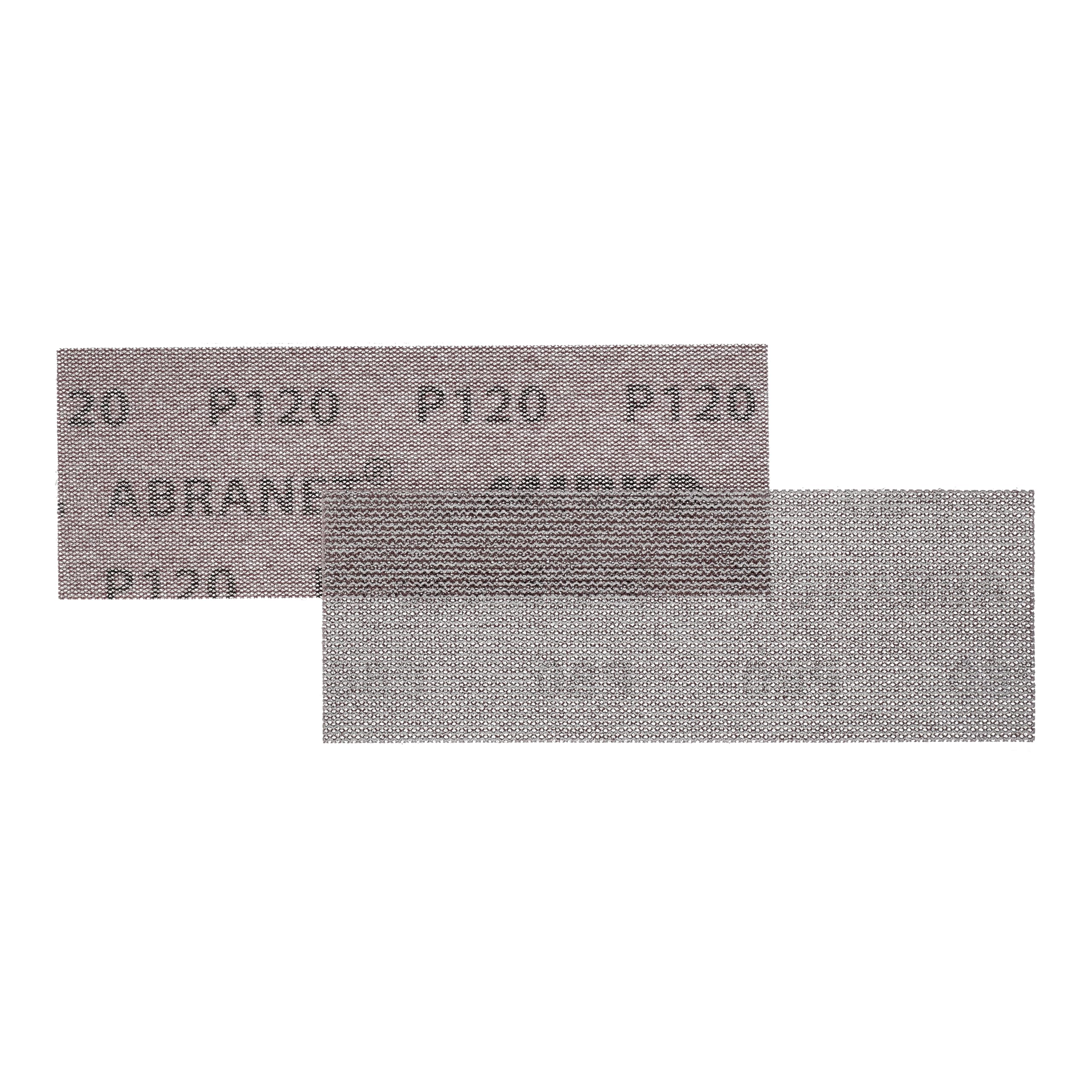 Mirka Abranet Bande abrasive auto-aggrippante 70x198 mm P120 | Bande abrasive auto-agrippante micro-perforée pour ponçage efficace bois mastic peinture plastique grain P120 50 pièces