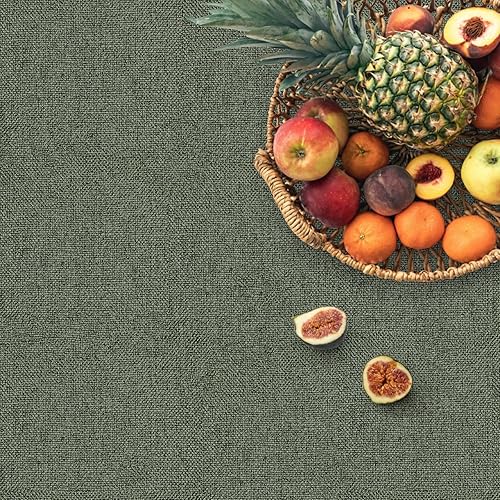 Miniatura 6 de Mantel rectangular, a prueba de aceite, a prueba de derrames y resistente al agua, mantel de microfibra de lino, mantel decorativo de tela para uso