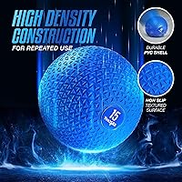Vista 29 de Yes4All Slam Balls, 10-40lb Weighted Ball Weight, Durable PVC Sand Filled Workout Dynamic Slam Ball for Core Strengthen