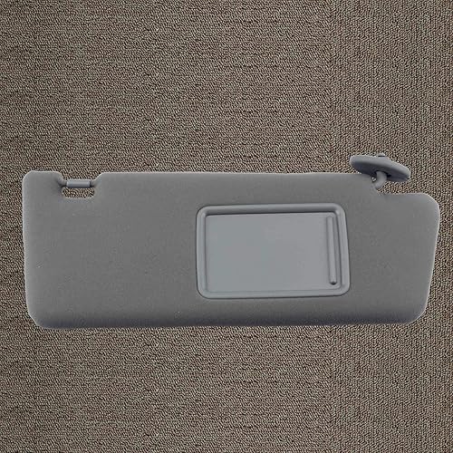 Miniatura 6 de Dasbecan - Visera lateral izquierda y derecha para Toyota Tacoma 2005-2012 74320-04181-B1 74310-04081-B0, color gris y beige