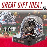 Vista 77 de Franklin Sports mini máscara para portero con logo de la NHL