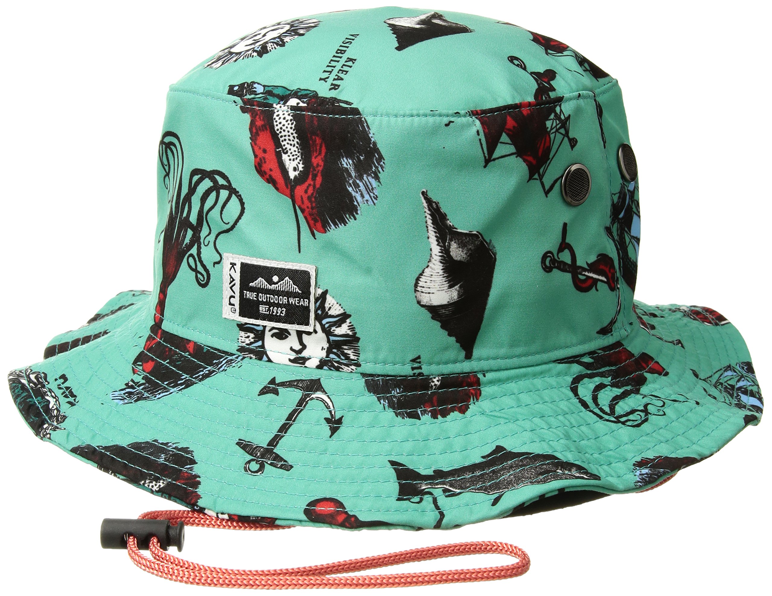KAVU Bfe Hat, Aqua Diver, One Size 