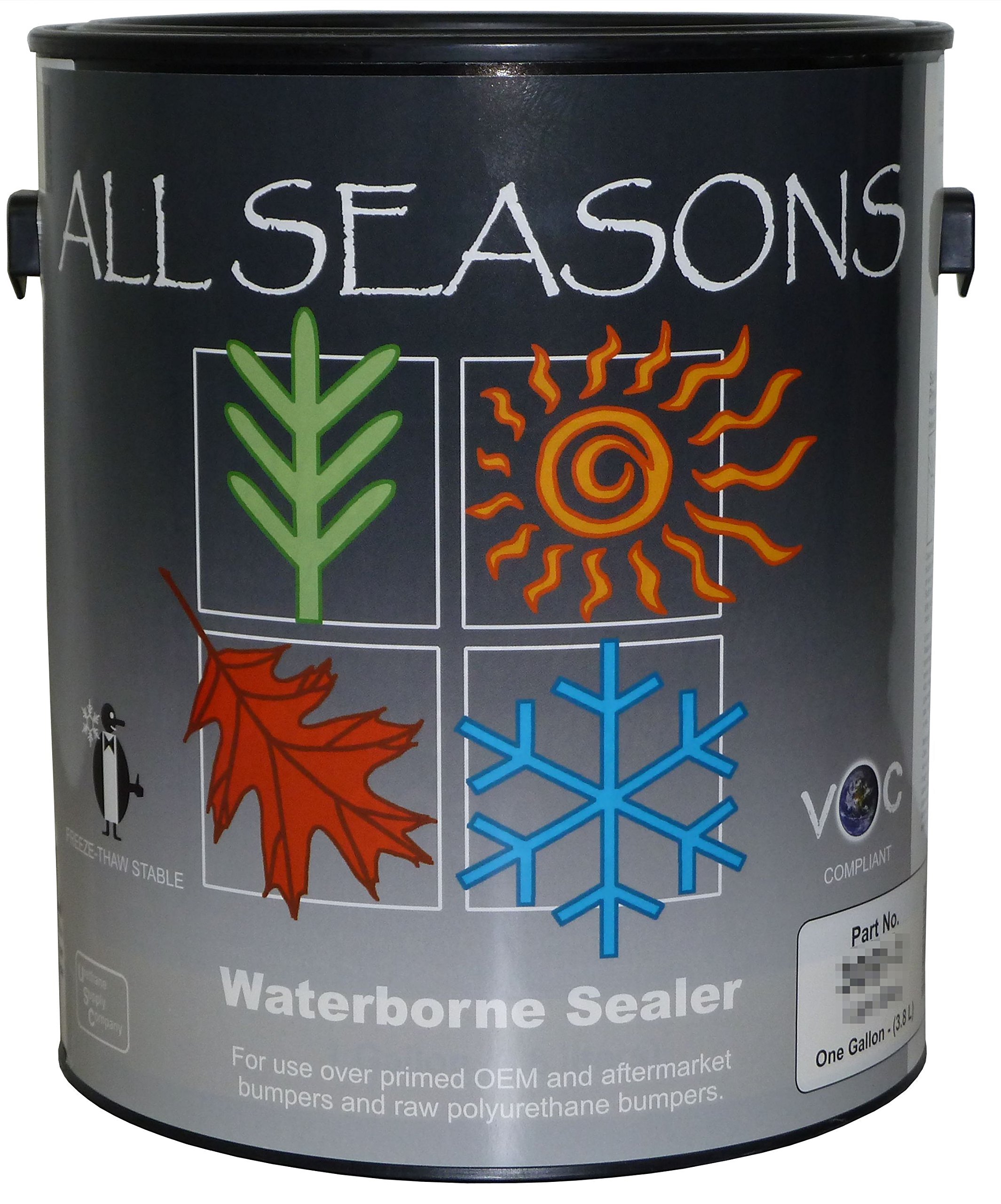 PolyvanceAll Seasons Waterborne Flexible Bumper Sealer (White)