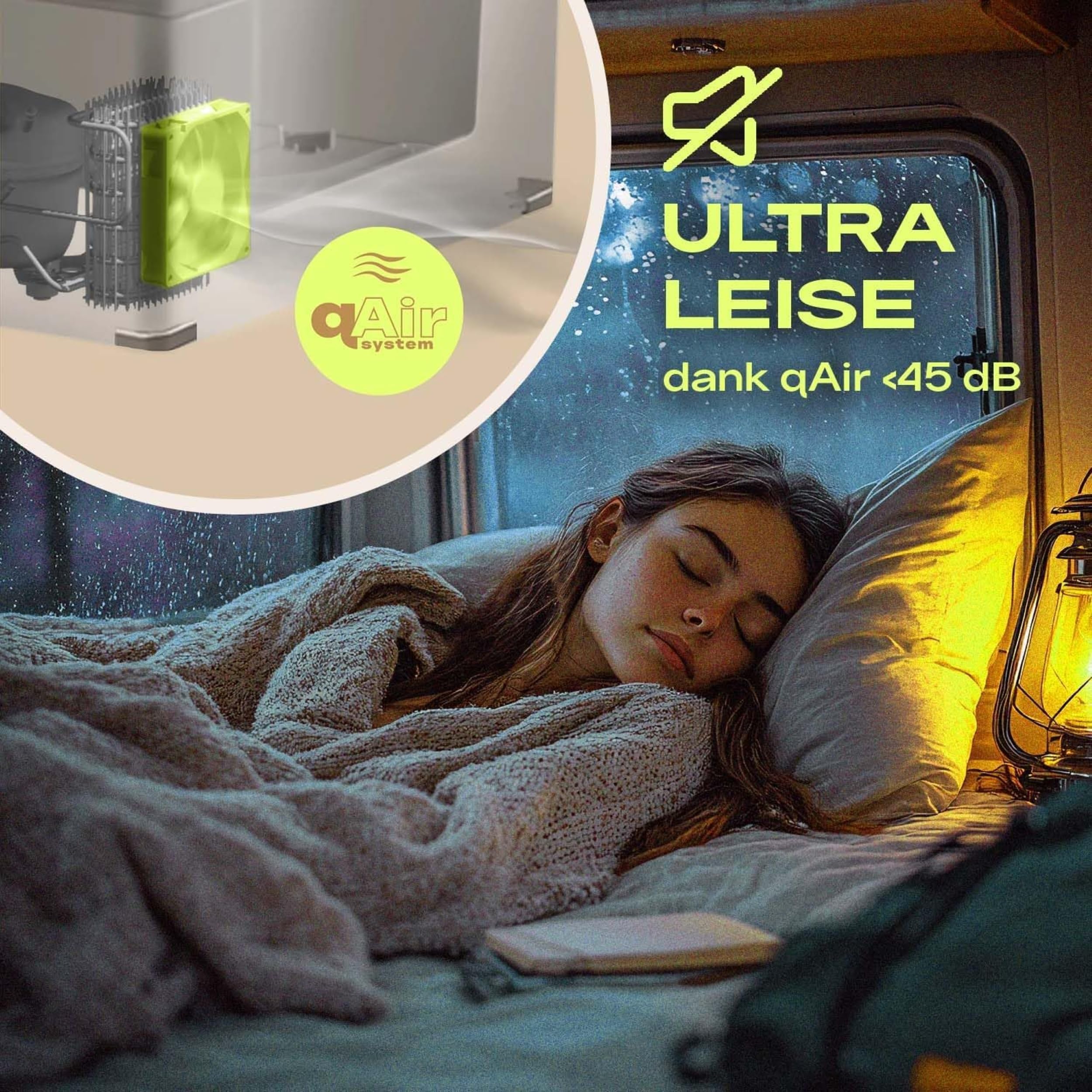 Kompressor Kühlbox 25L Camping Kompressor Kühlschrank 12V Eine ideale Lösung für Wohnwagen und PKW, LKW, Wohnmobile, mit Gefrierschrank bis -20°C, angetrieben 12V, 24V, 230V