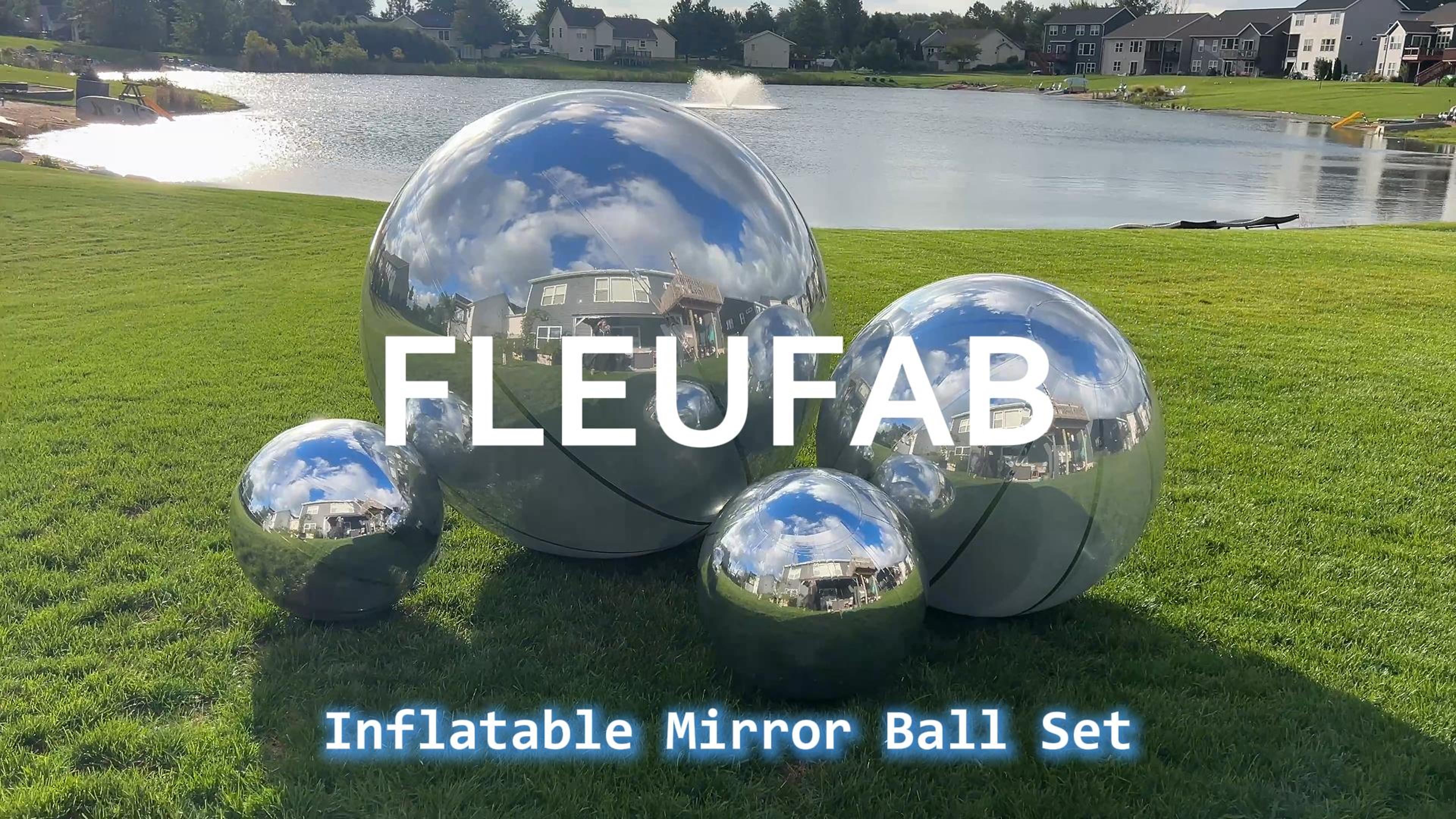 Amazon.com: Silver Inflatable Mirror Ball, Big Shinny Mirror Balls