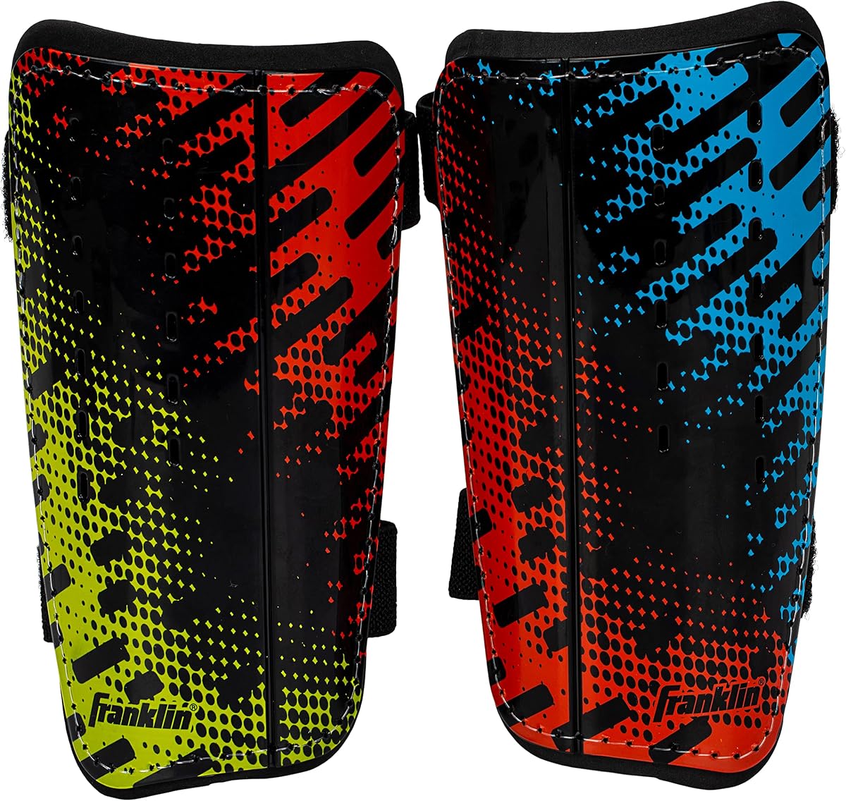Franklin Sports Super Light Pro-Flex Soccer Shin Guards - Youth