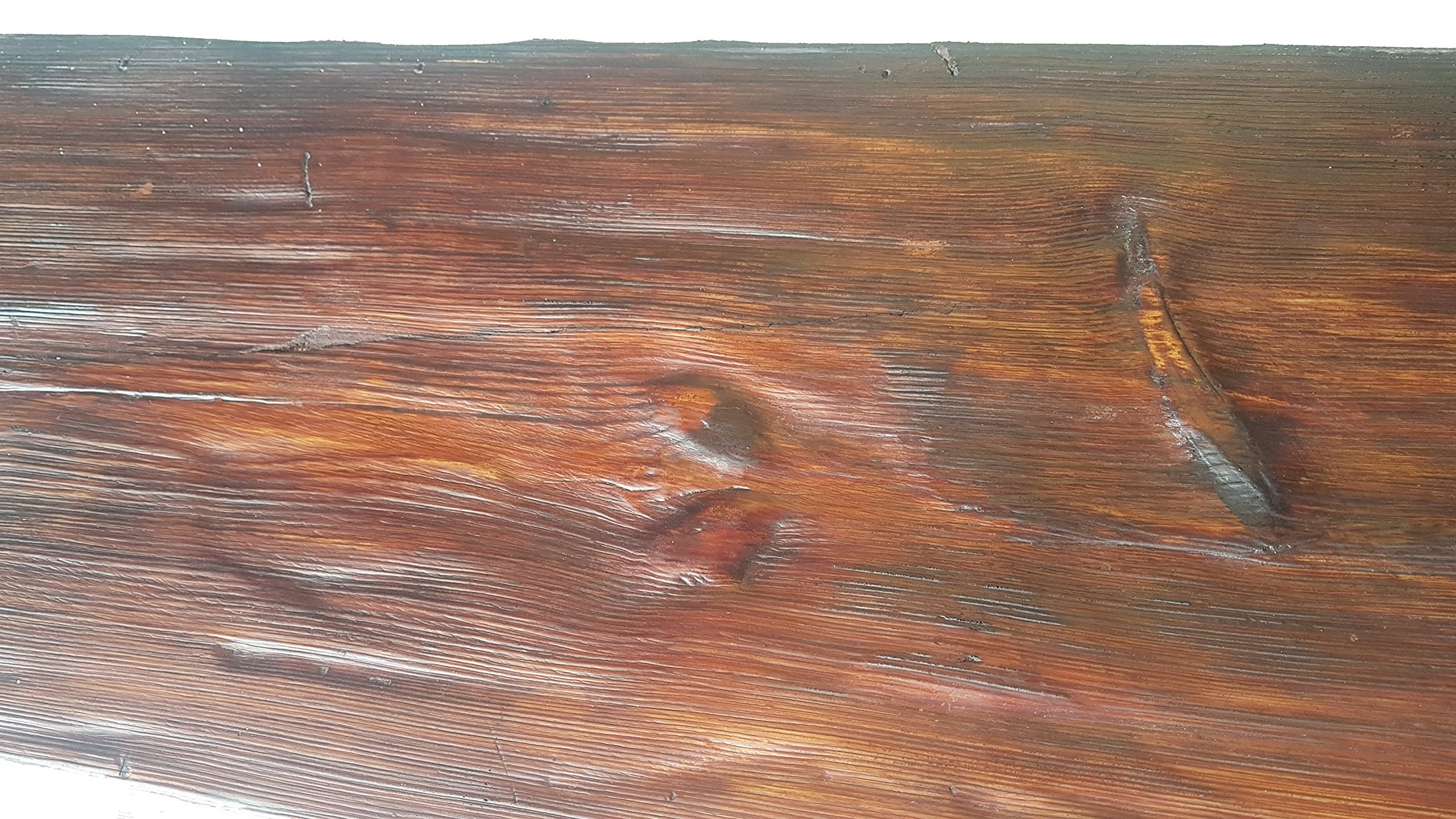 Paneles imitación madera decorativos de poliuretano color nogal para revestir paredes