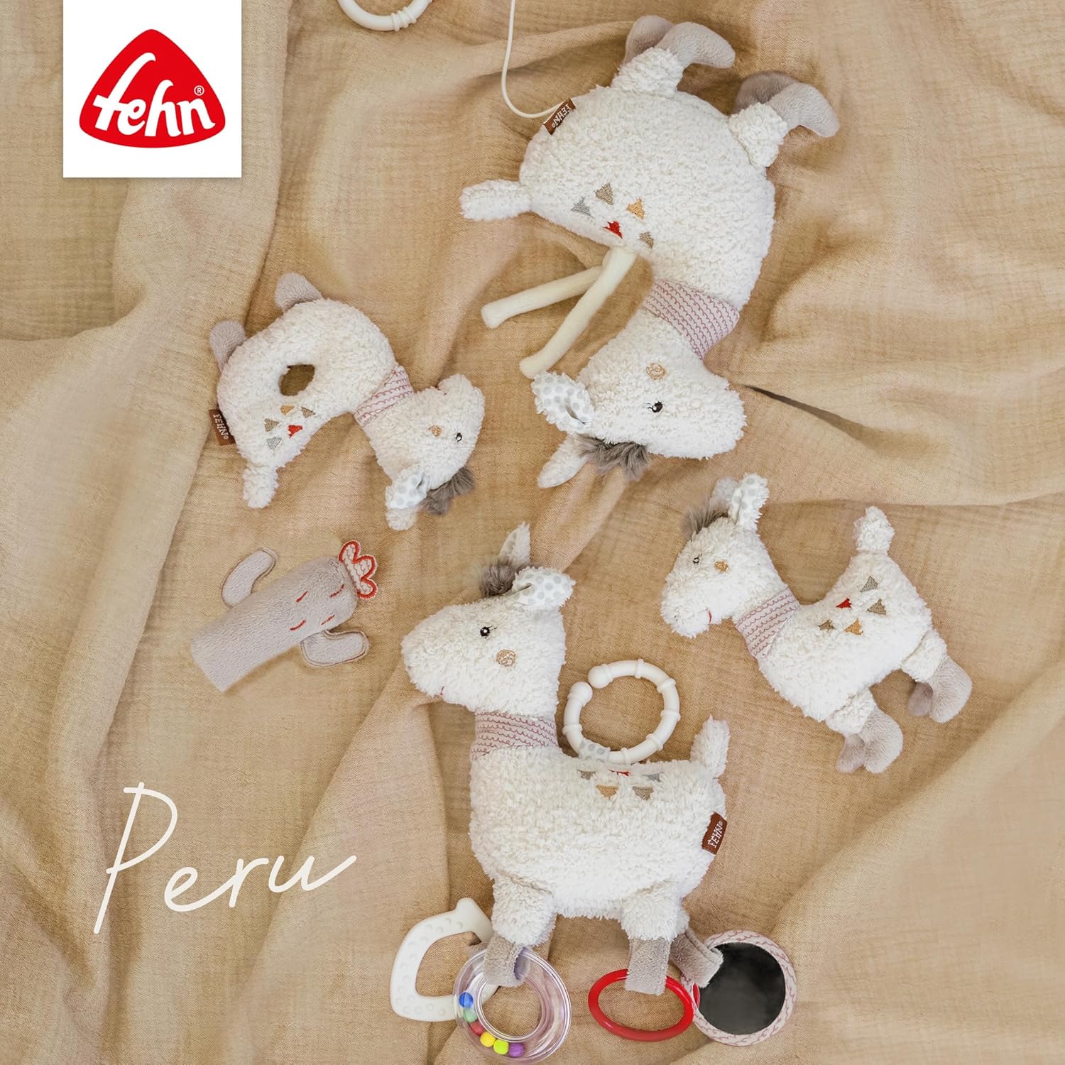 BabyFehn Fehn 058079 Bear Music Box, Natural