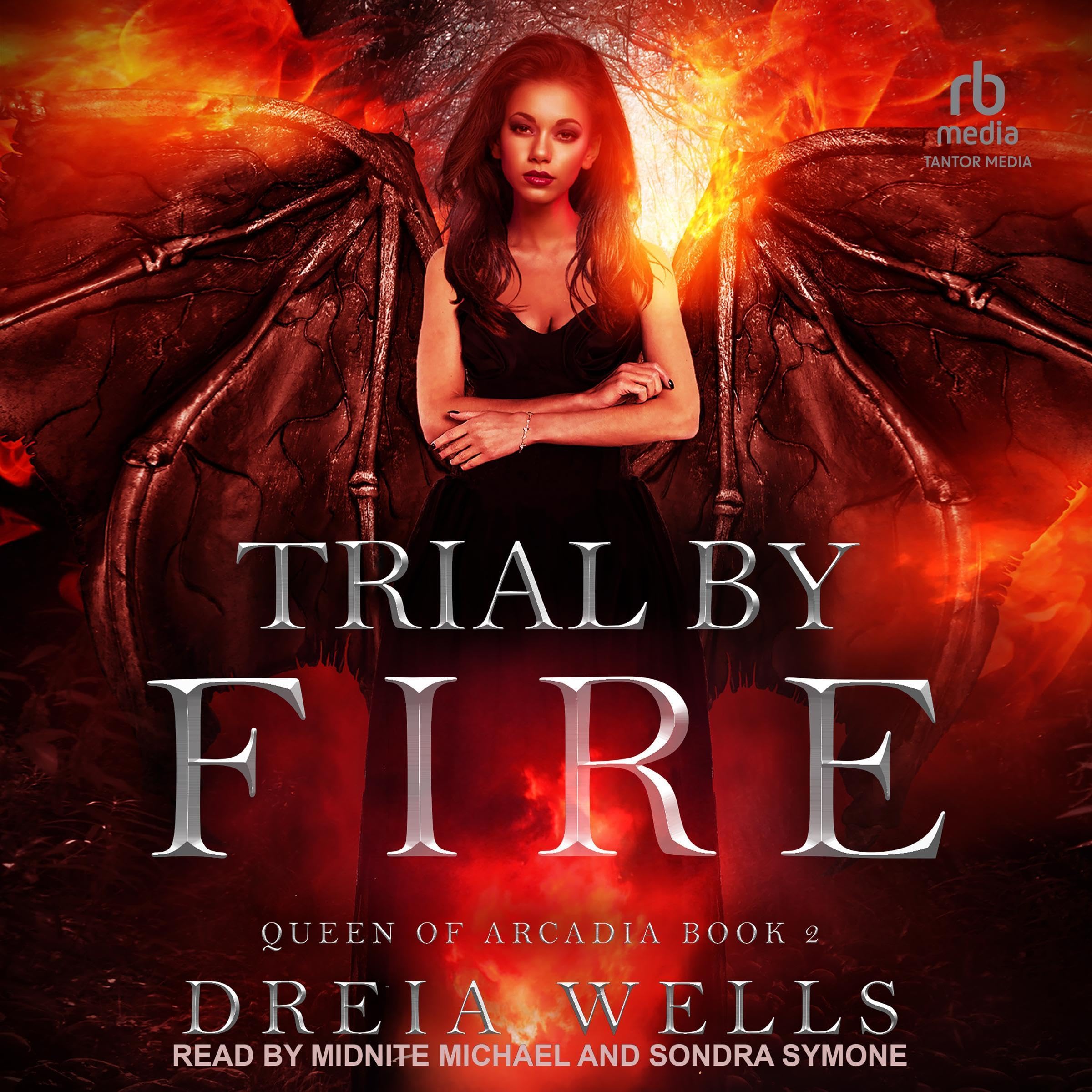 Cover art for Trial by Fire: Queen of Arcadia, Book 2