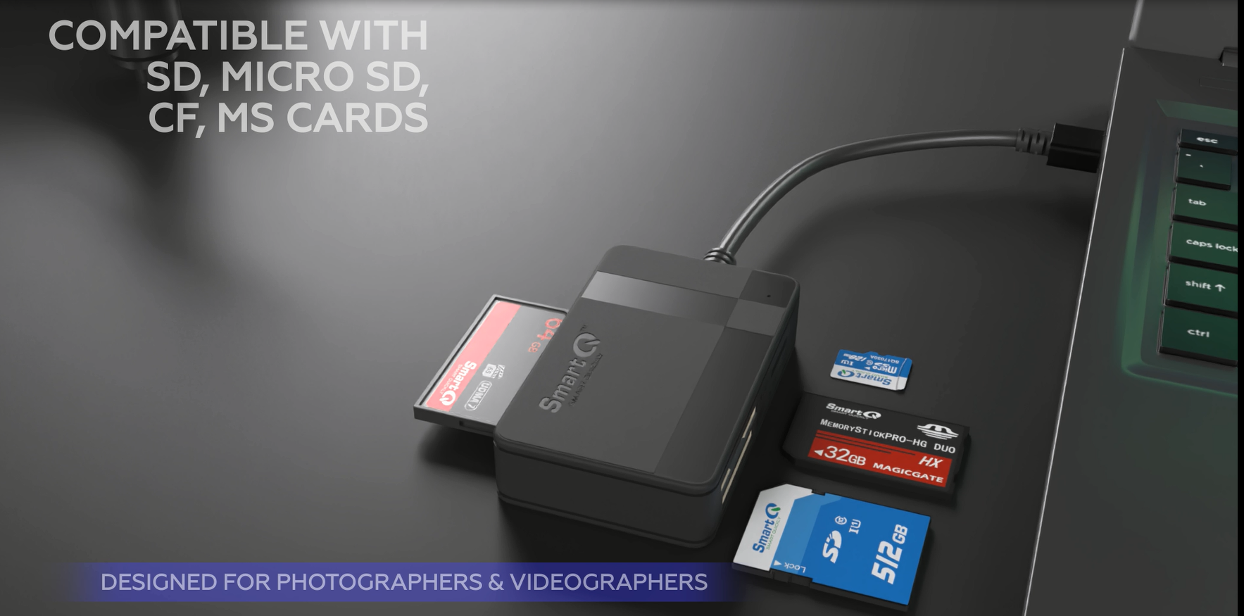 Amazon.com: SmartQ C368 USB 3.0 Card Reader - Plug & Play