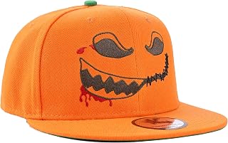Underground Kulture Halloween Scary Orange Pumpkin Snapback Baseball Cap