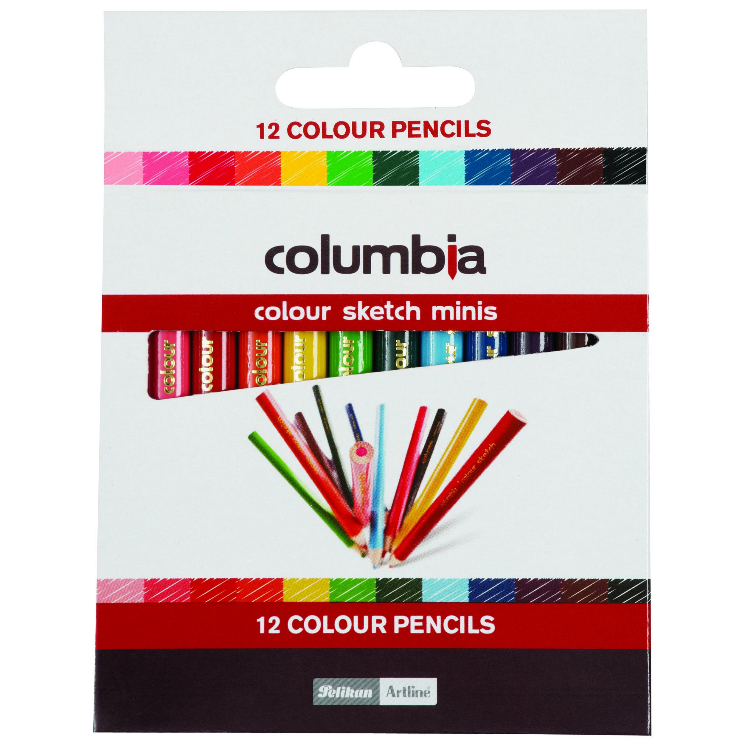 Pencils-coloured 12's columbia (98) 사진