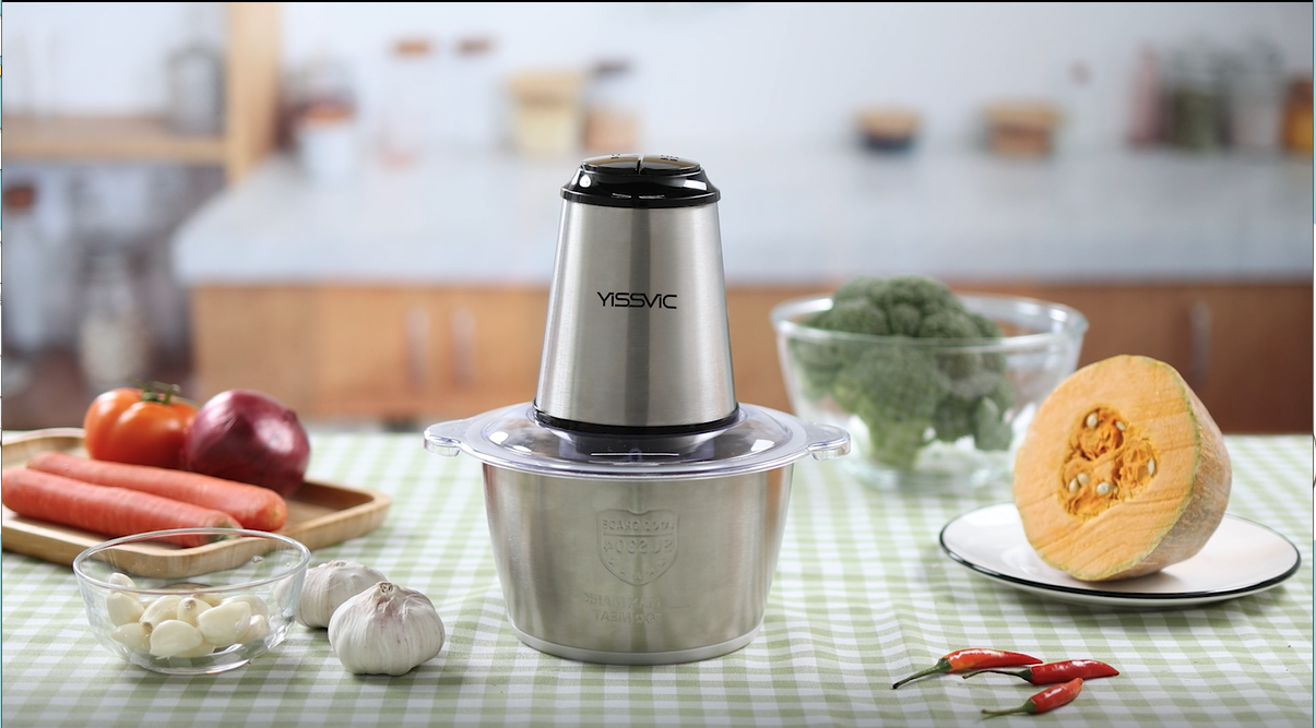 Amazon.com: YISSVIC Meat Grinder Food Processor 500W 2L (8 Cups