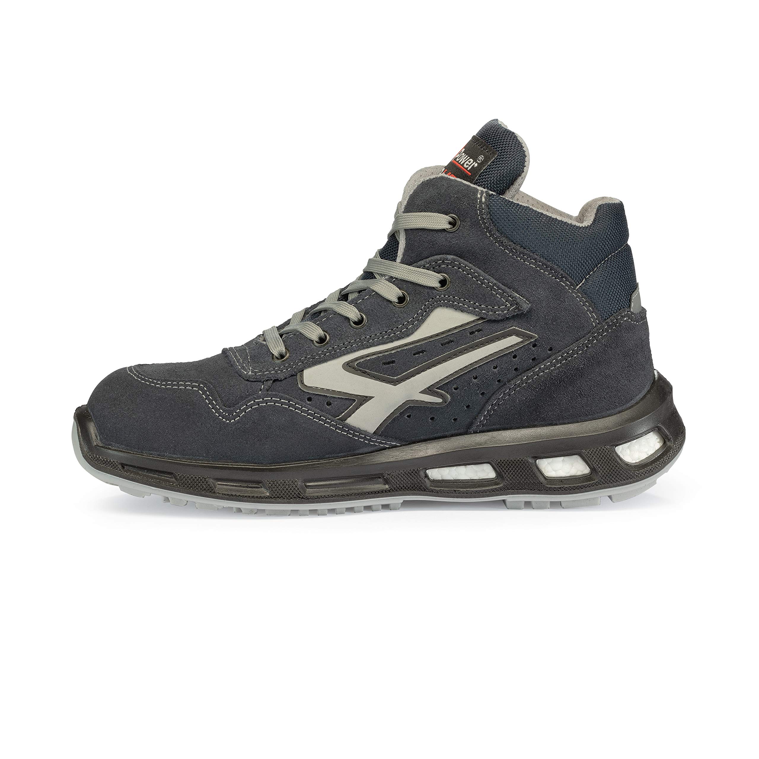 U-Power Red Lion Moving, Scarpe Antinfortunistiche, Alte, Leggere e Flessibili, Antiperforazione, Antiperforazione, con Suola infinergy, con Puntale in Alluminio (44)