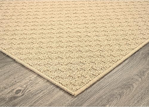 Miniatura 5 de Garland Rug Town Square - Alfombra de área de 3 pies por 5 pies, color marrón