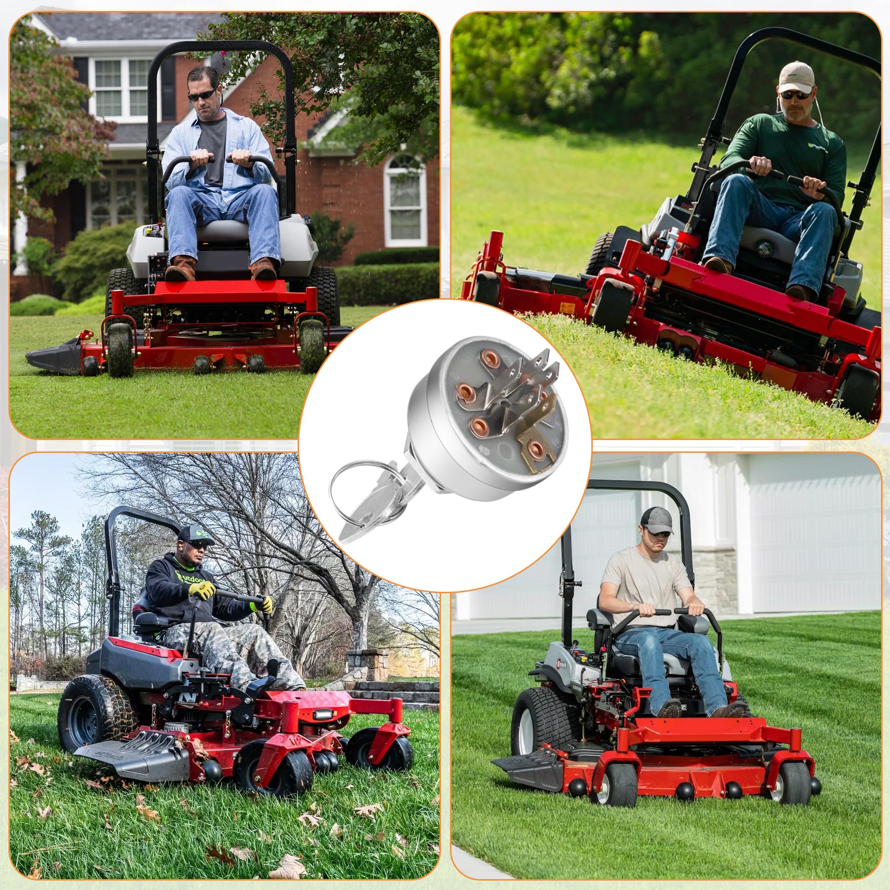 Amazon.com: Ignition Starter Switch Compatible with Hustler Mower