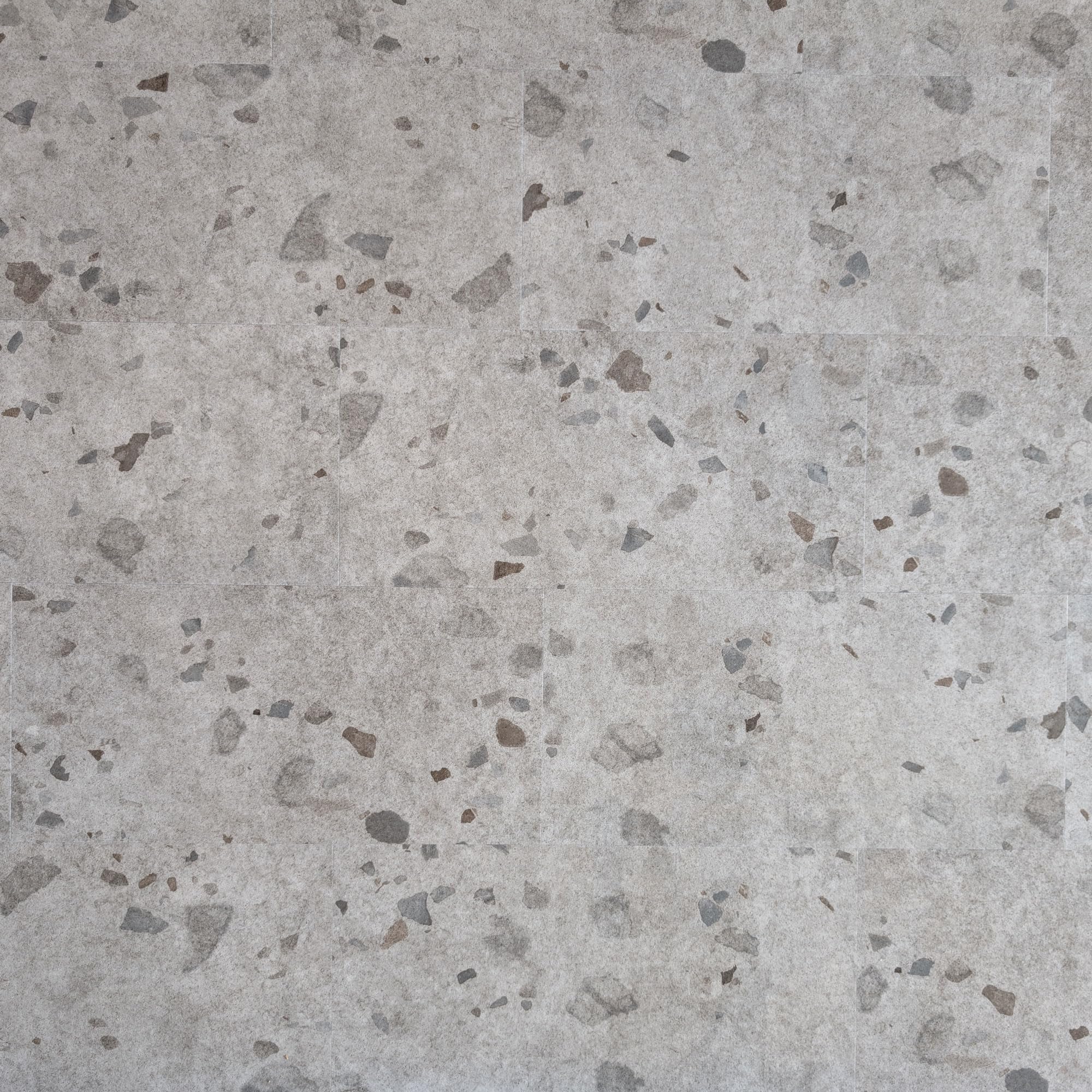 Allure Galaway Grey Concrete Terrazzo Luxury Vinyl Tile Flooring, 22mil Wear Layer, Click and Lock Installation, Waterproof, 12" x 24" x 6.5mm, 12 Tiles per Case, 23.56 sqft