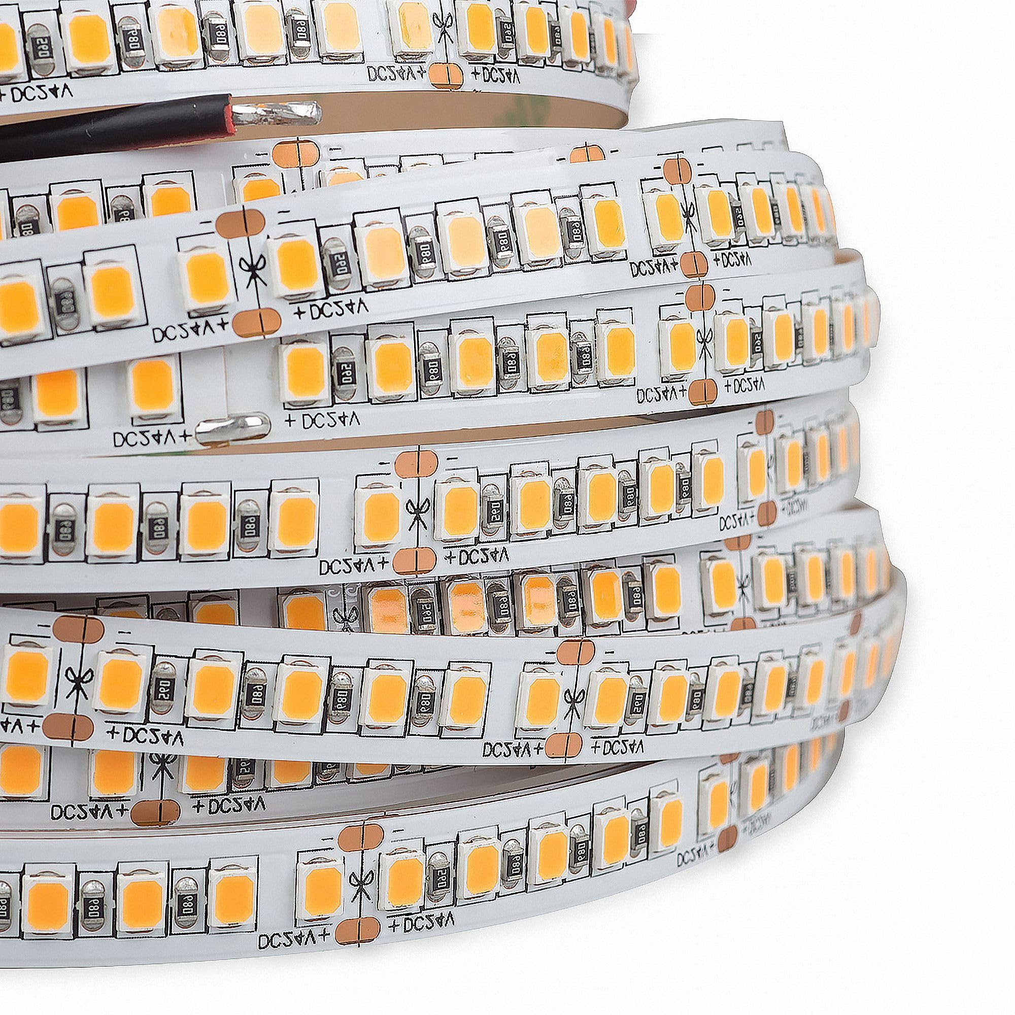 LED Striscia VERO bianco caldo (3000K) CRI 96 96W 5m 24V IP20