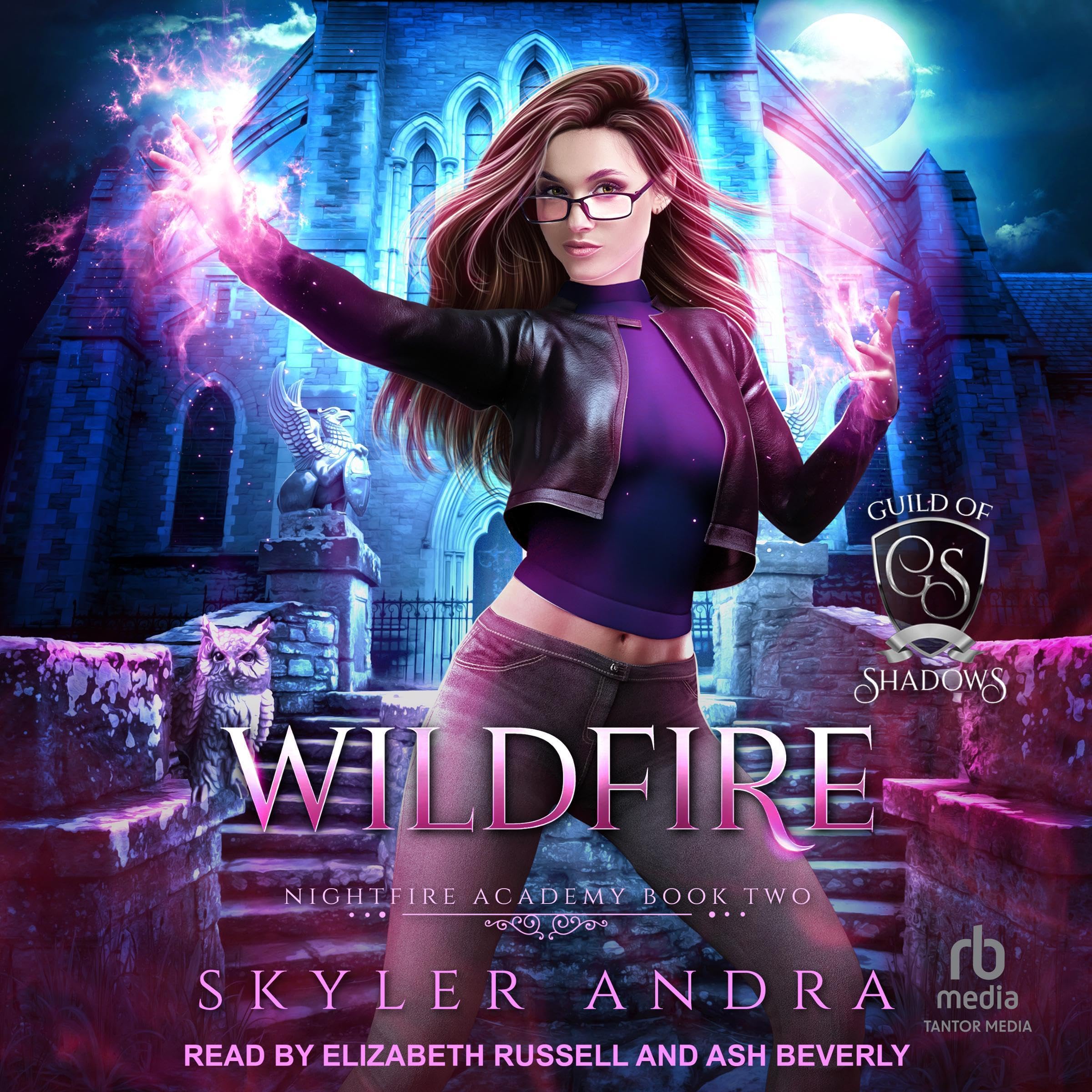 Cover art for Wildfire: Nightfire Academy: Guild of Shadows, Book 2