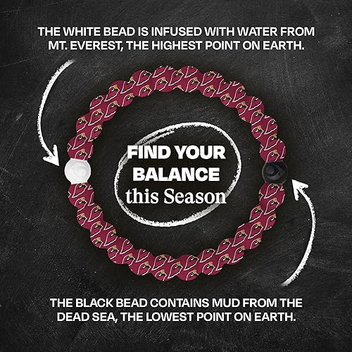 Miniatura 280 de Lokai NFL Football Collection - Pulseras de cuentas para hombres y mujeres, joyería de silicona, pulsera de moda para un ajuste cómodo