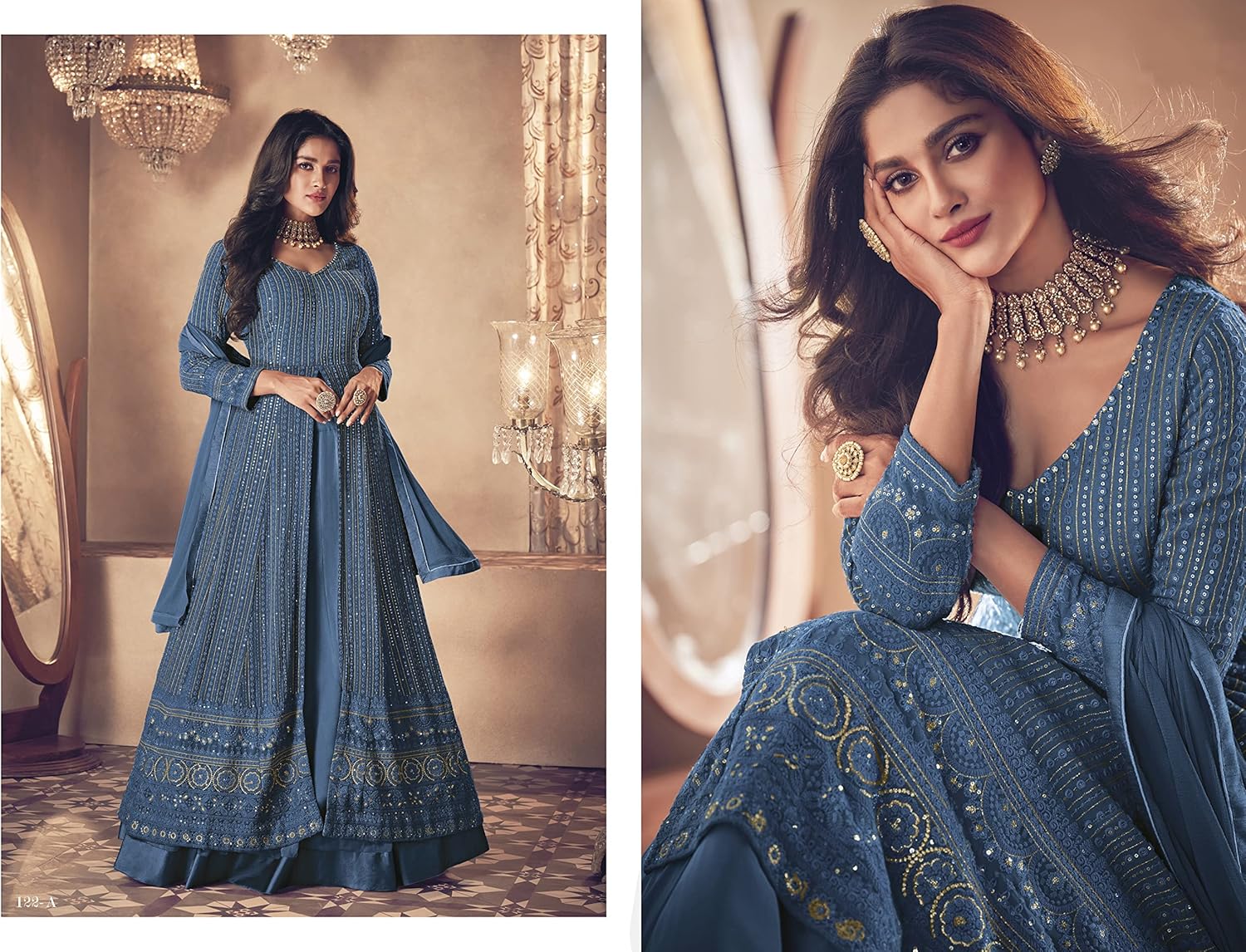 Women's Ready to wear indian new arrival salwar suit for women with dupatta (2283-O)