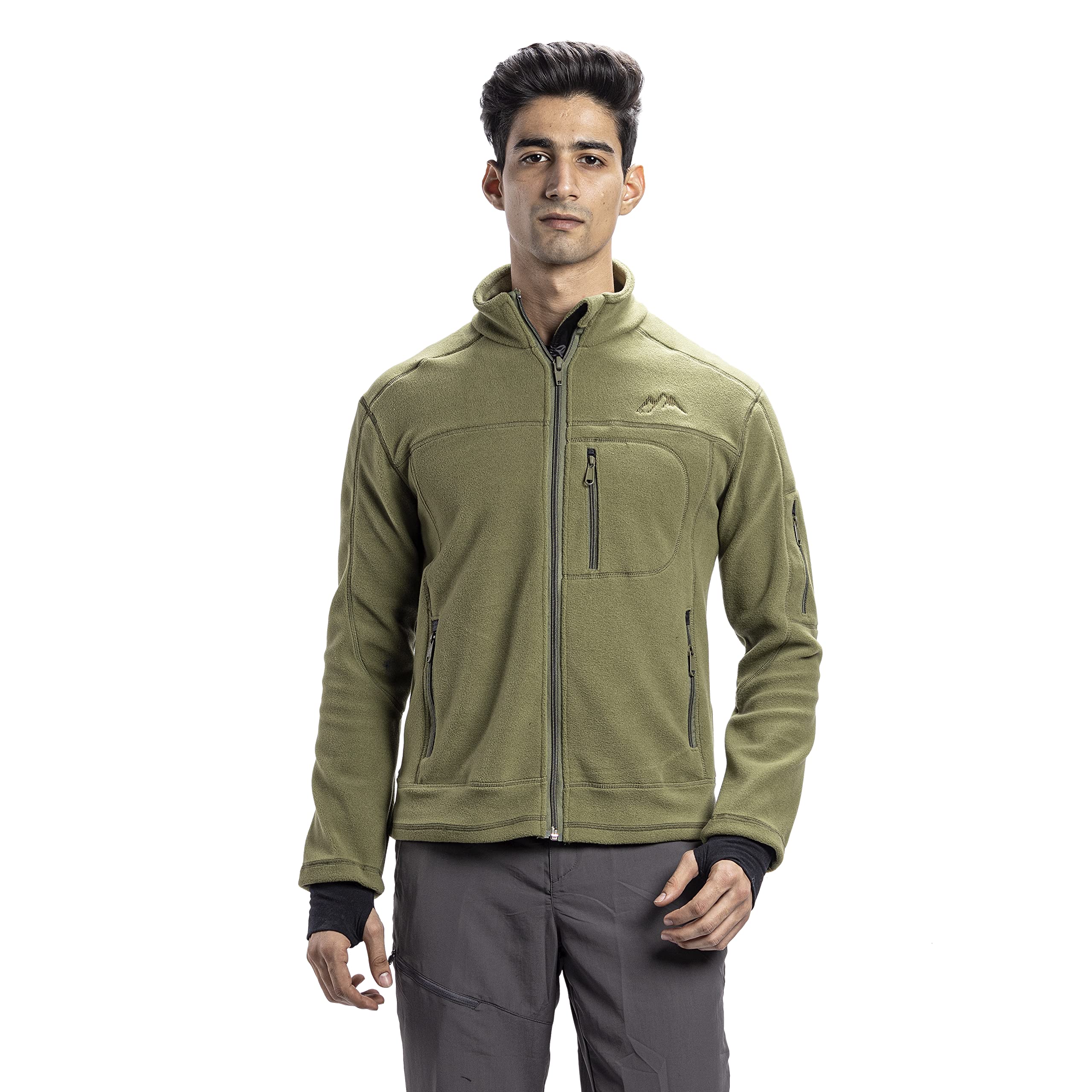 Men's Fleece Jacket for Hiking and Daily Use