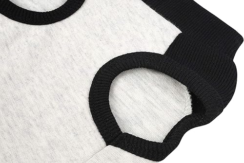 Miniatura 4 de Youthdog Ropa de Perro Verano Tank Top Sin Mangas Chaleco Camisa Coreano Suéter Suéter Jersey Sudaderas para ropa para Perros pequeños (Pequeño)