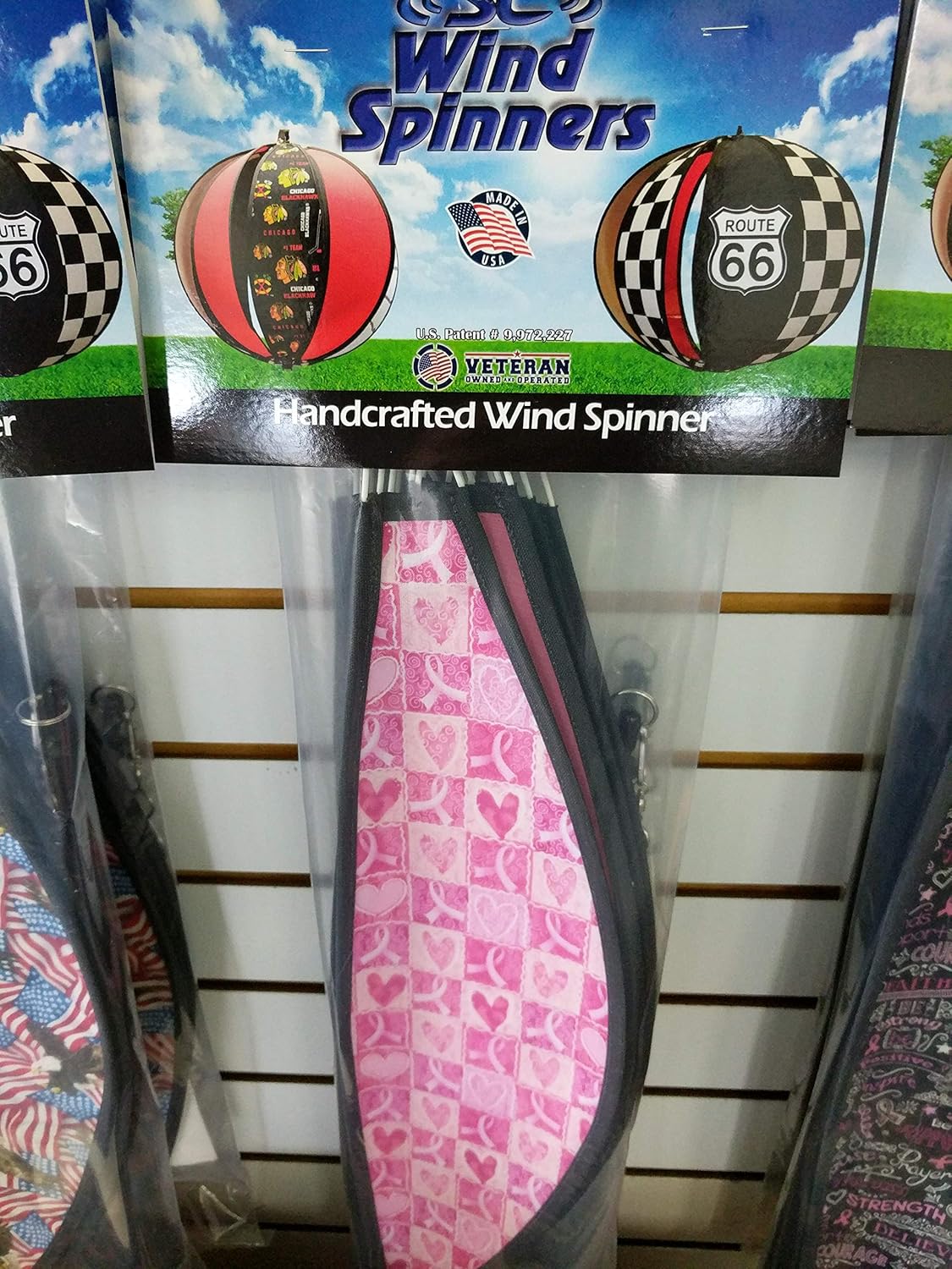 Breast Cancer Awareness #3 Wind Spinner