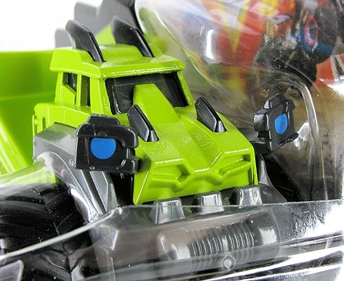 Miniatura 3 de Monster Jam 2023 1:64 Dirt Squad Serie 8 Axel The Dump Truck (verde claro)